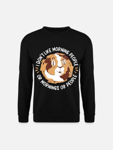 Hamster - Unisex Pullover - Schwarz