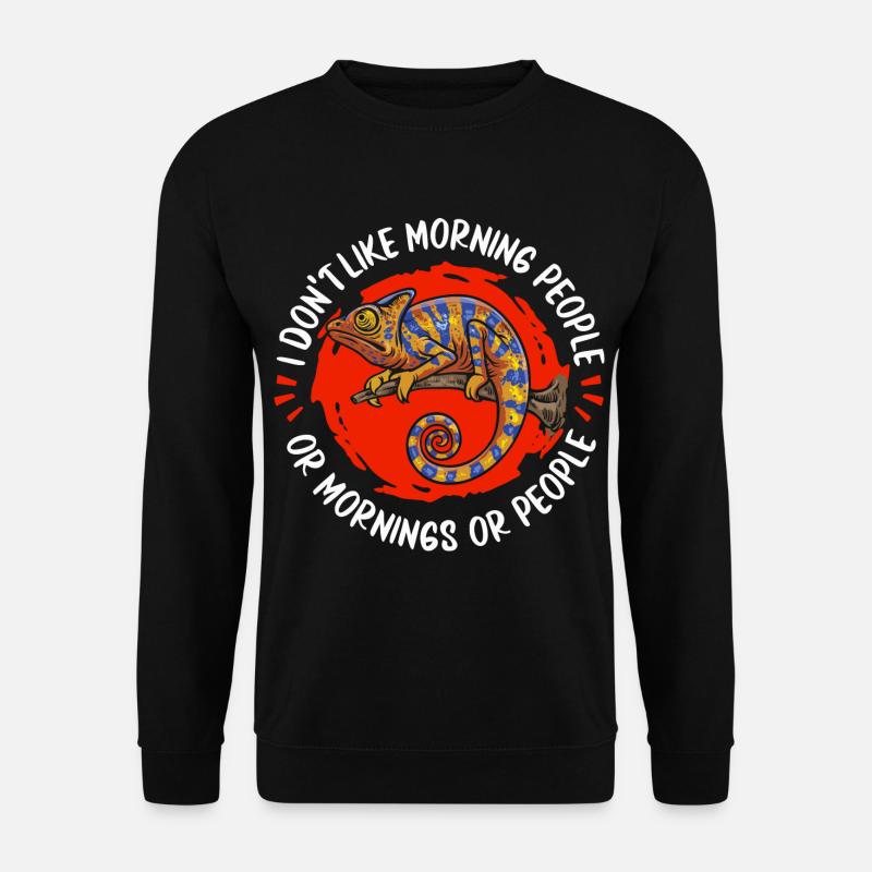 Chameleon Chamäleon - Unisex Sweatshirt - black