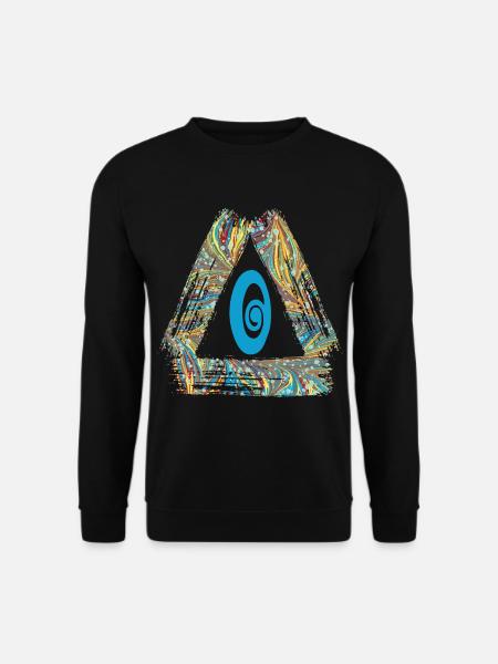 e 201 o - Unisex Pullover - Schwarz