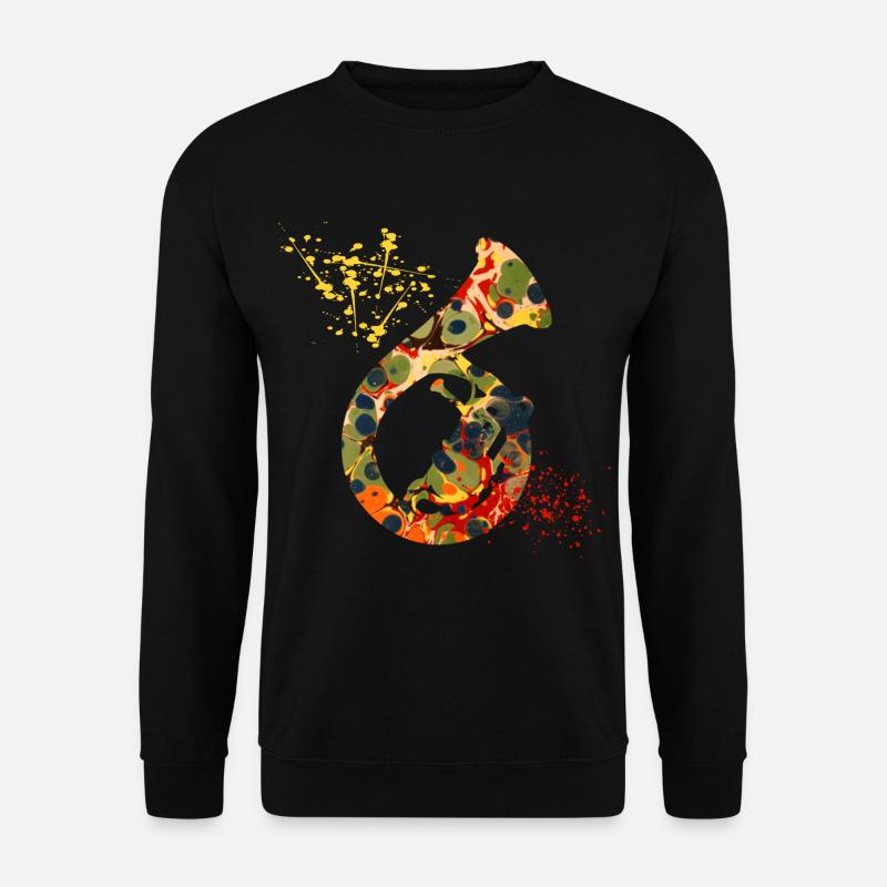waldhorn e 41 - Unisex Pullover - Schwarz
