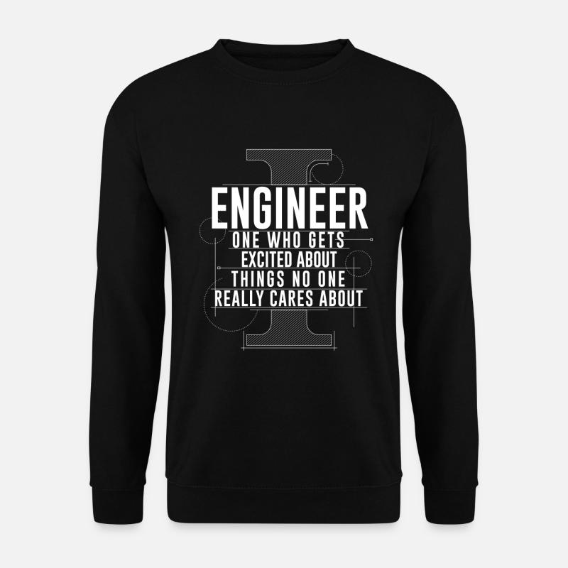 Engineer - Unisex Sweatshirt - black