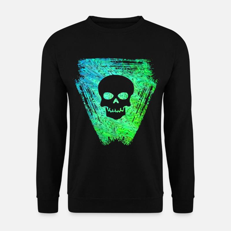 schädel 2 e 5 - Unisex Pullover - Schwarz