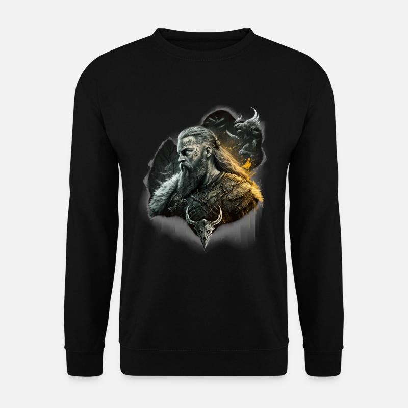 Viking - Unisex Pullover - Schwarz