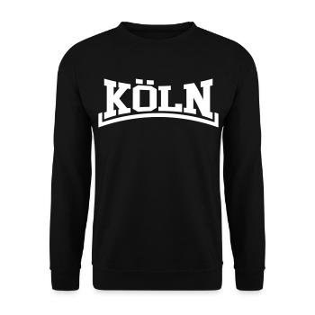 Cologne - Sweat-shirt Unisexe - noir - Devant - Alina (178cm) & Michal (187cm)