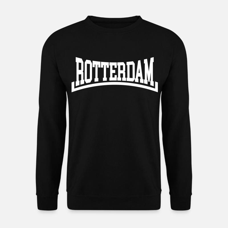 Rotterdam - Unisex Pullover - Schwarz