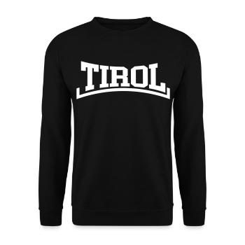 Tirol - Unisex Pullover - Schwarz - Vorne - Alina (178cm) & Michal (187cm)