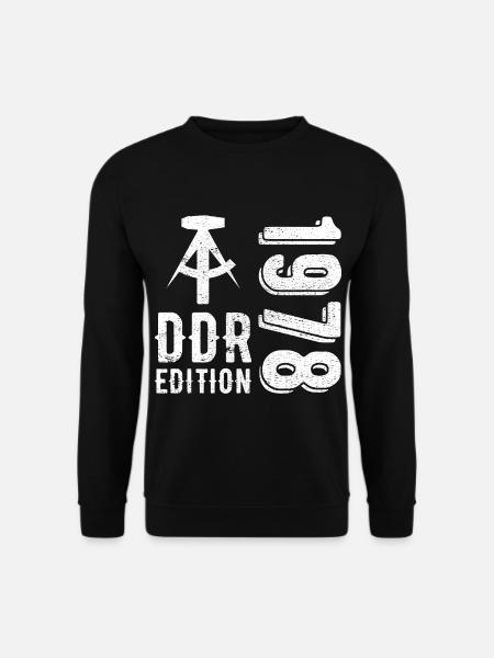 DDR 1978 Edition Geschenk - Unisex Pullover - Schwarz