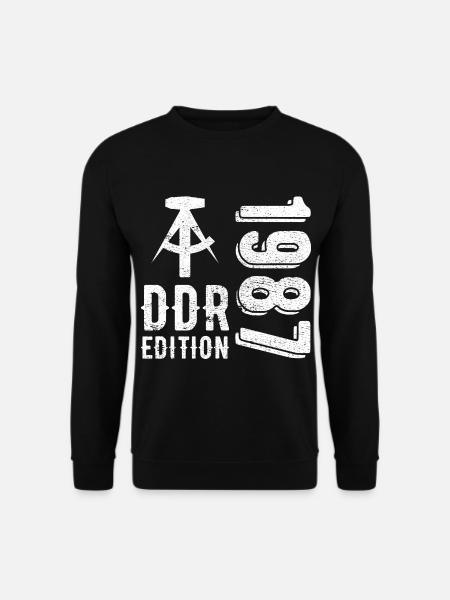 DDR 1987 Edition Geschenk - Unisex Pullover - Schwarz