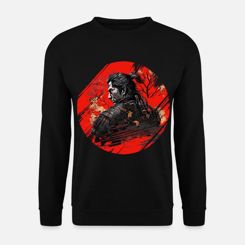 Samurai Japan Kultur - Unisex Pullover - Schwarz