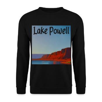 Lake Powell - Natural Beauty - Unisex Sweatshirt - black - Front - Alina (178cm) & Michal (187cm)
