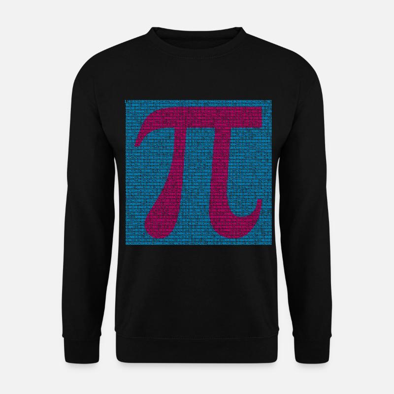 Pi Zahl - Unisex Pullover - Schwarz