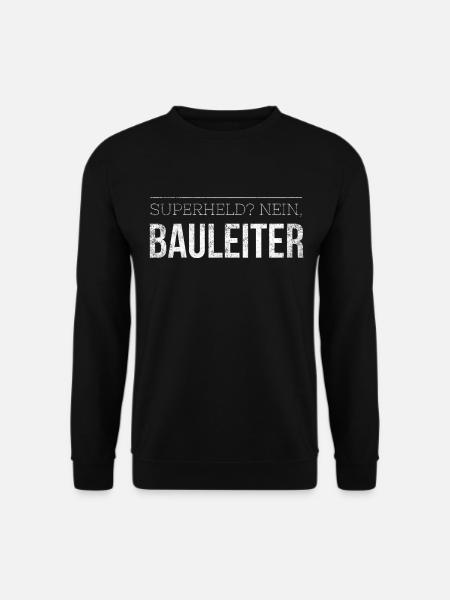 Bauleiter - Unisex Pullover - Schwarz
