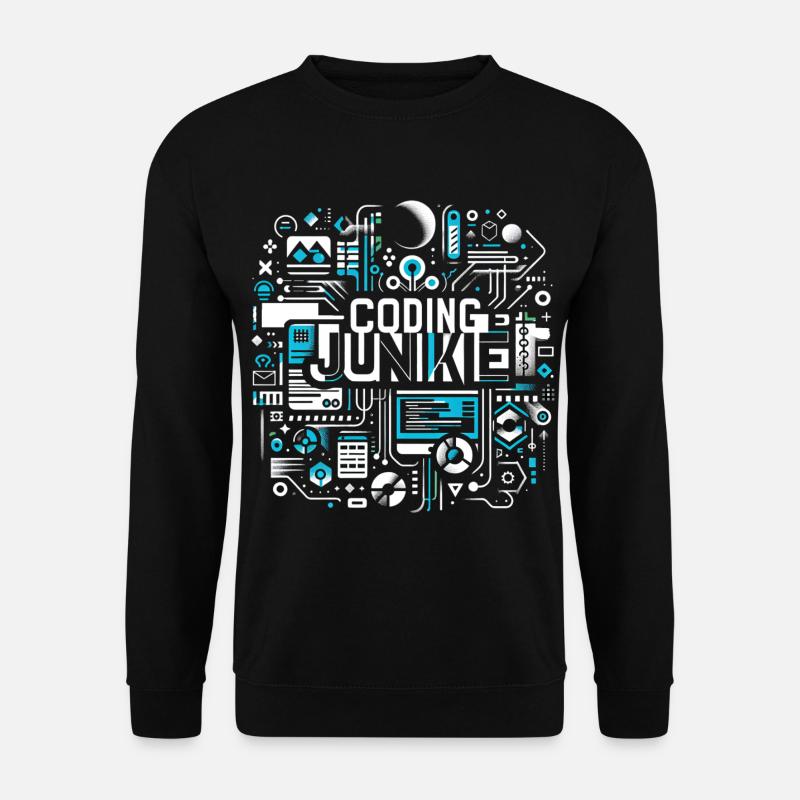 Coding Junkie 16 - Unisex Sweatshirt - black
