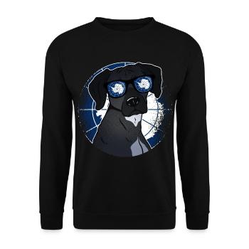 Antarctica - Unisex Sweatshirt - black - Front - Alina (178cm) & Michal (187cm)