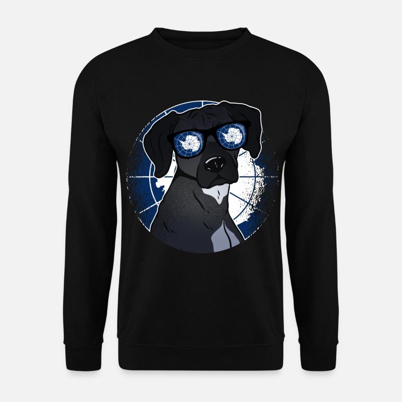 Antarktis - Unisex Pullover - Schwarz