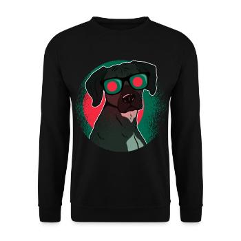 Bangladesh - Unisex Sweatshirt - black - Front - Alina (178cm) & Michal (187cm)