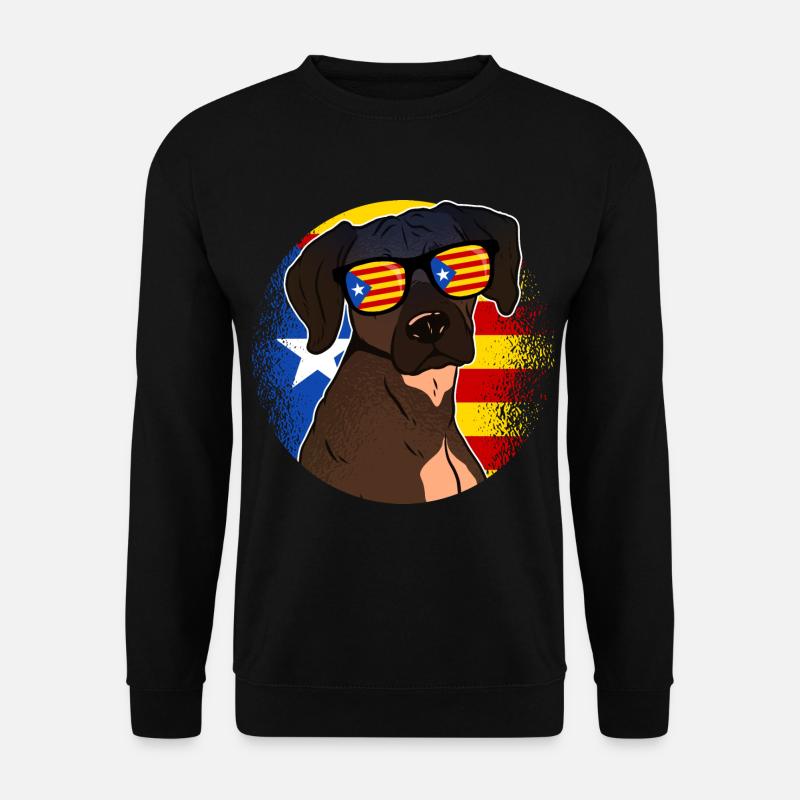 Katalonien - Unisex Pullover - Schwarz