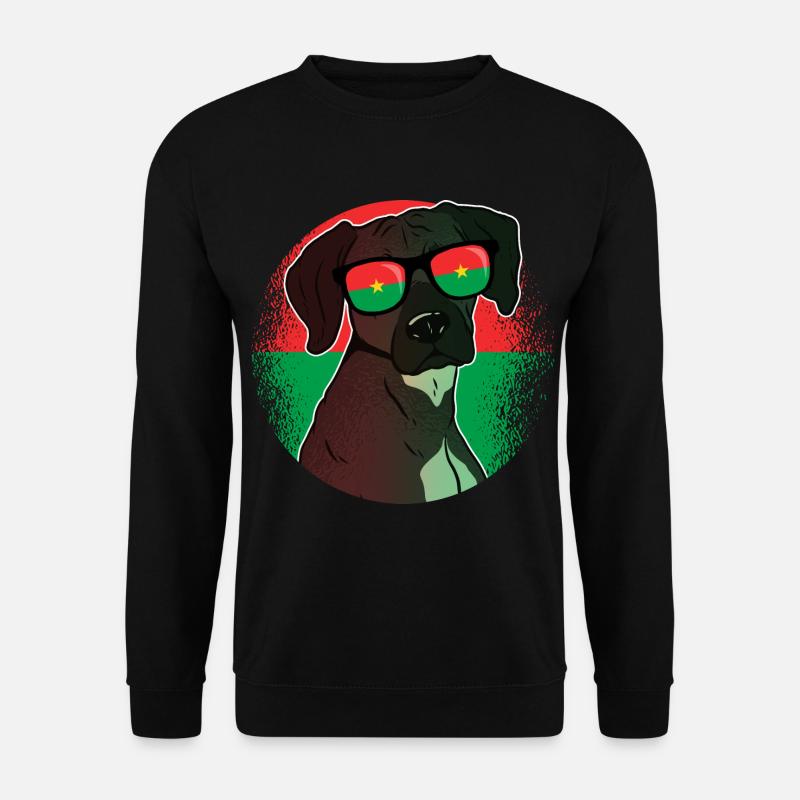 Burkina Faso - Unisex Pullover - Schwarz