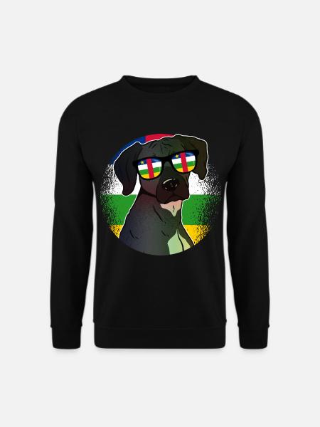 Central African Republic - Unisex Sweatshirt - black
