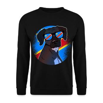 République démocratique du Congo - Sweat-shirt Unisexe - noir - Devant - Alina (178cm) & Michal (187cm)