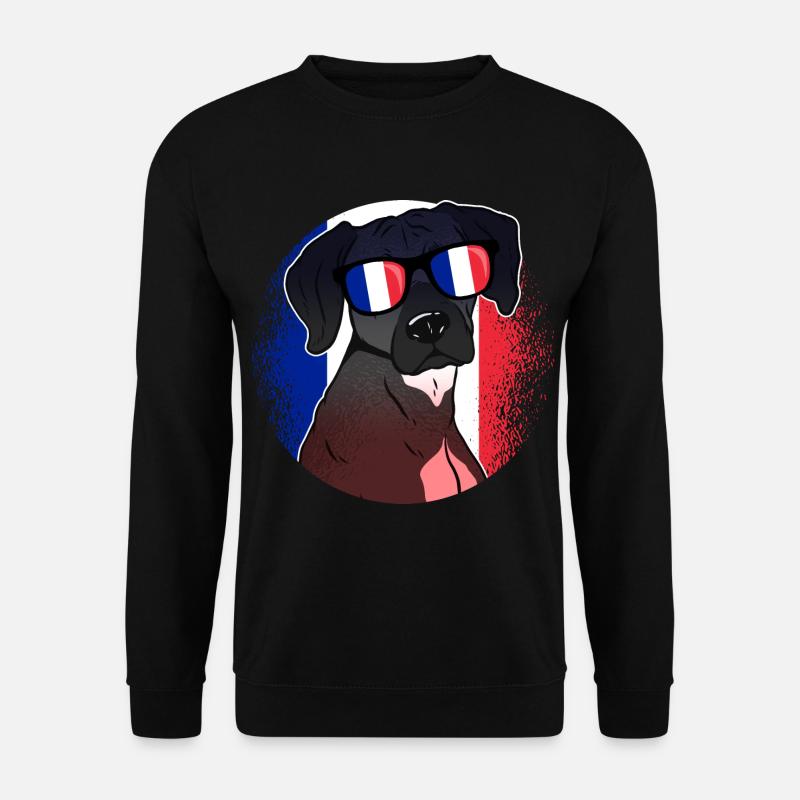 Frankreich - Unisex Pullover - Schwarz