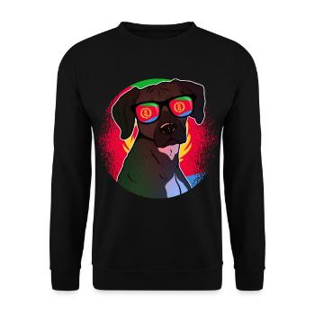 Eritrea - Unisex Pullover - Schwarz - Vorne - Alina (178cm) & Michal (187cm)