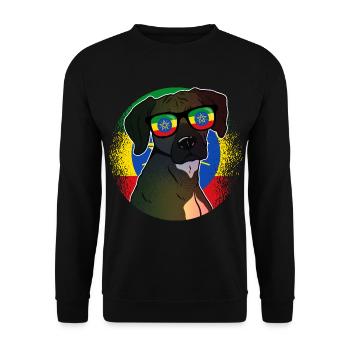 Éthiopie - Sweat-shirt Unisexe - noir - Devant - Alina (178cm) & Michal (187cm)