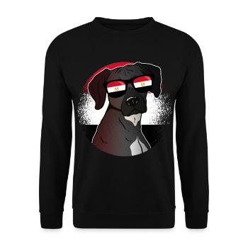 Ägypten - Unisex Pullover - Schwarz - Vorne - Alina (178cm) & Michal (187cm)