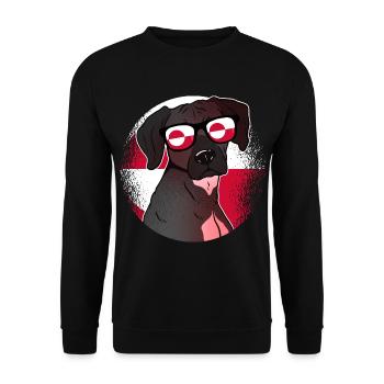 Groenland - Sweat-shirt Unisexe - noir - Devant - Alina (178cm) & Michal (187cm)