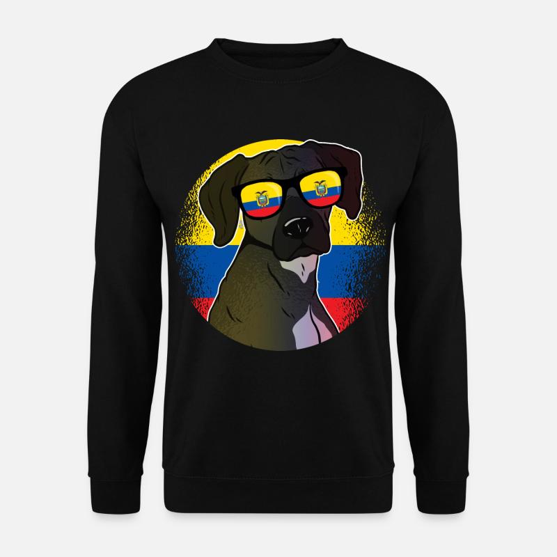 Ecuador - Unisex Pullover - Schwarz