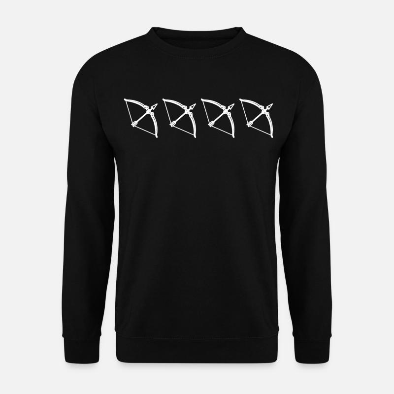 Archery Sketch - Unisex Sweatshirt - black