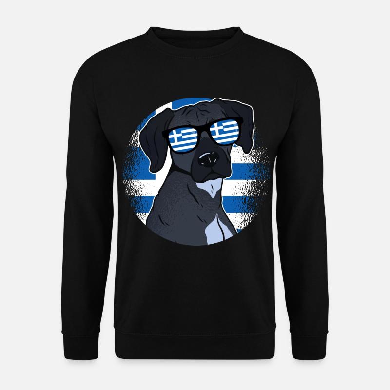 Greece - Unisex Sweatshirt - black