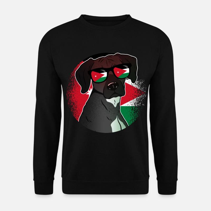 Jordanien - Unisex Pullover - Schwarz