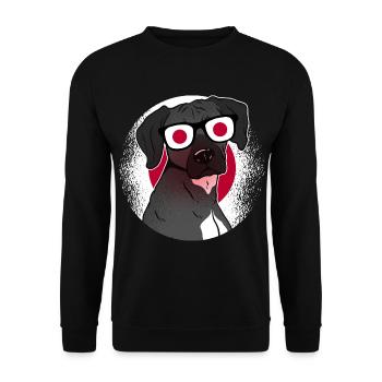 Japan - Unisex Pullover - Schwarz - Vorne - Alina (178cm) & Michal (187cm)
