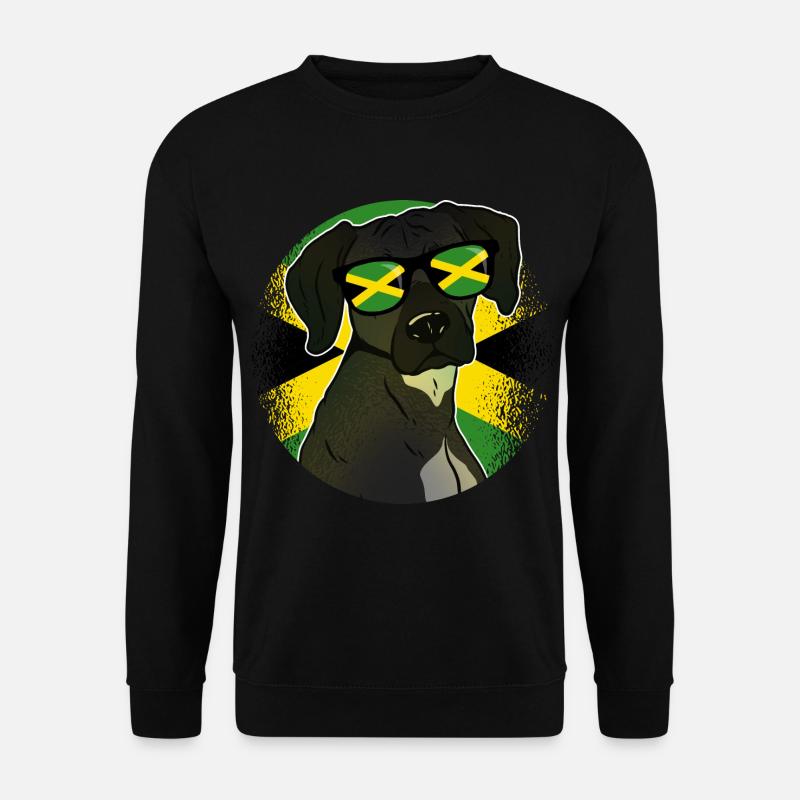 Jamaika - Unisex Pullover - Schwarz