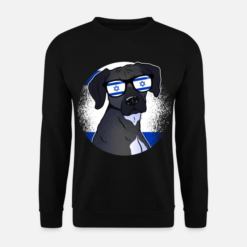Israel - Unisex Pullover - Schwarz