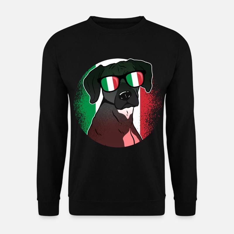 Italien - Unisex Pullover - Schwarz