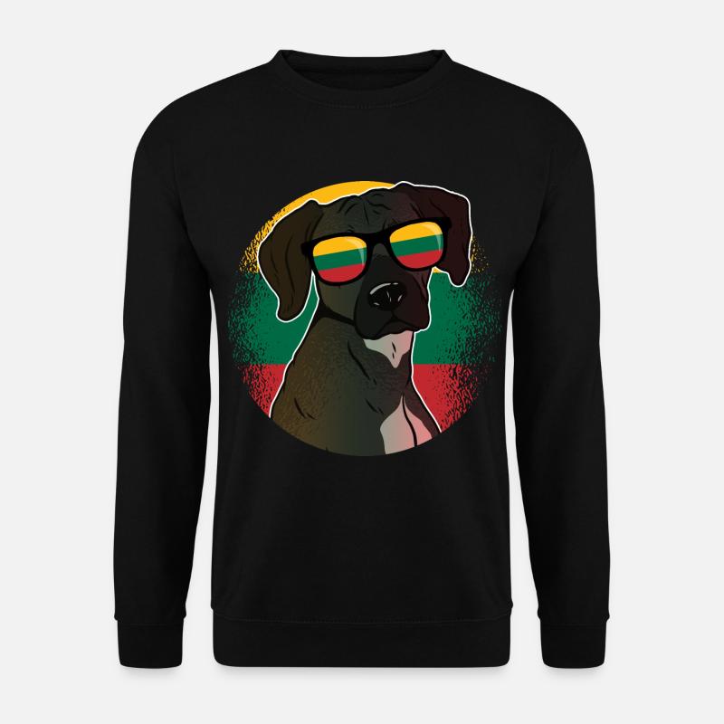 Litauen - Unisex Pullover - Schwarz