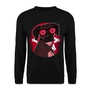Lakota - Unisex Sweatshirt - black - Front - Alina (178cm) & Michal (187cm)