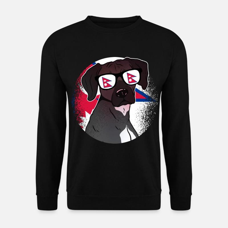 Nepal - Unisex Pullover - Schwarz