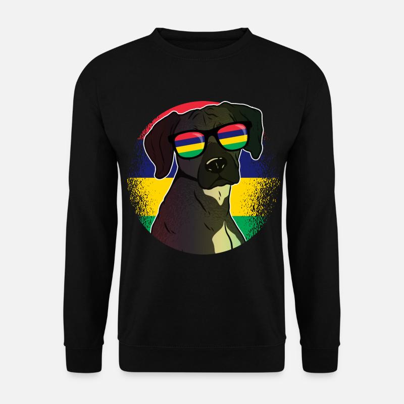 Mauritius - Unisex Pullover - Schwarz
