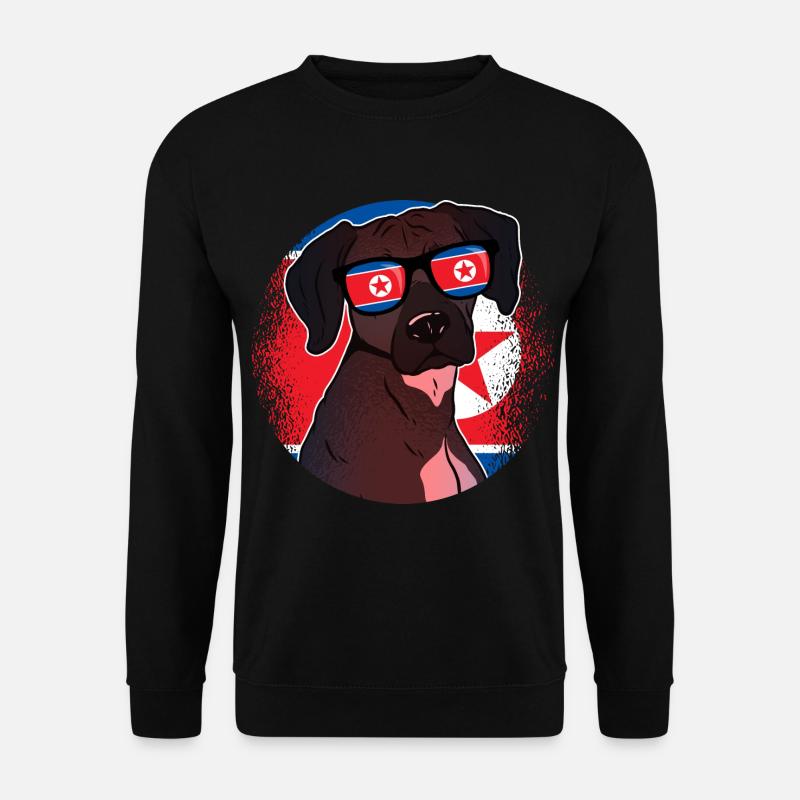 Nordkorea - Unisex Pullover - Schwarz