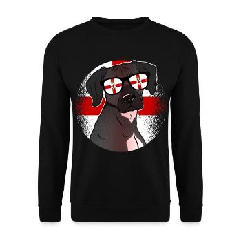 Northern Ireland - Unisex Sweatshirt - black - Front - Alina (178cm) & Michal (187cm)