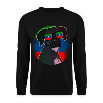 Ogaden - Unisex Sweatshirt - black - Front - Alina (178cm) & Michal (187cm)