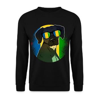 Ogoni - Unisex Pullover - Schwarz - Vorne - Alina (178cm) & Michal (187cm)