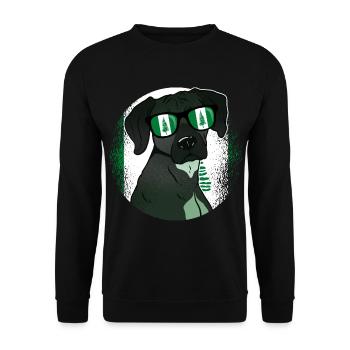 Norfolk Island - Unisex Sweatshirt - black - Front - Alina (178cm) & Michal (187cm)