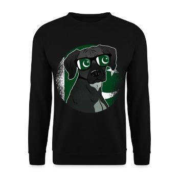 Pakistan - Unisex Sweatshirt - black - Front - Alina (178cm) & Michal (187cm)