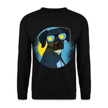 Palau - Sweat-shirt Unisexe - noir - Devant - Alina (178cm) & Michal (187cm)