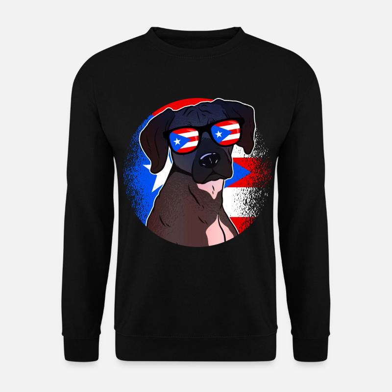 Puerto Rico - Unisex Pullover - Schwarz