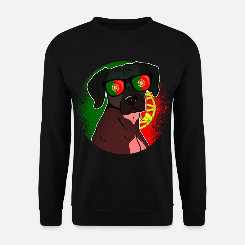 Portugal - Unisex Pullover - Schwarz